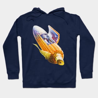 Hisashi Saito Corn Spaceship Hoodie